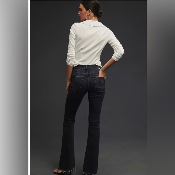 NWT MOTHER WEEKENDER FRAY JEANS - Picture 3 of 16